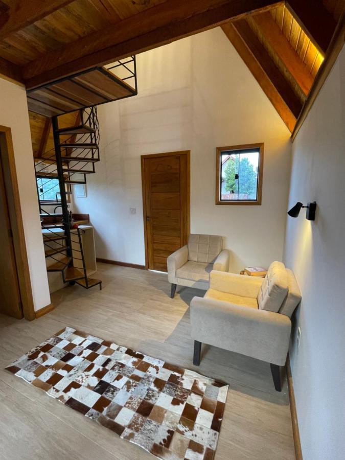 Villa Itália Chalé Santo Antônio do Pinhal Esterno foto