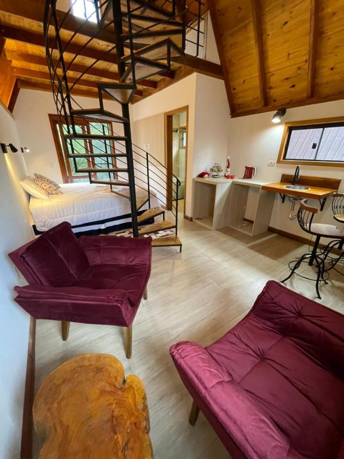Villa Itália Chalé Santo Antônio do Pinhal Esterno foto