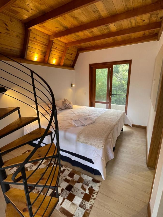 Villa Itália Chalé Santo Antônio do Pinhal Esterno foto