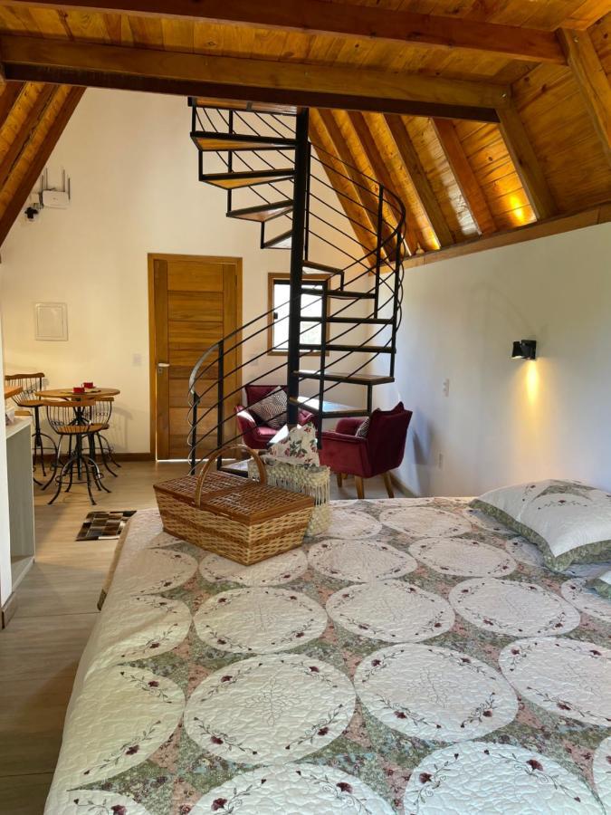 Villa Itália Chalé Santo Antônio do Pinhal Esterno foto