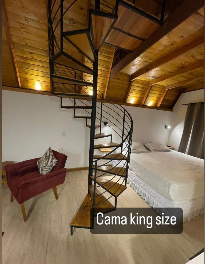 Villa Itália Chalé Santo Antônio do Pinhal Esterno foto
