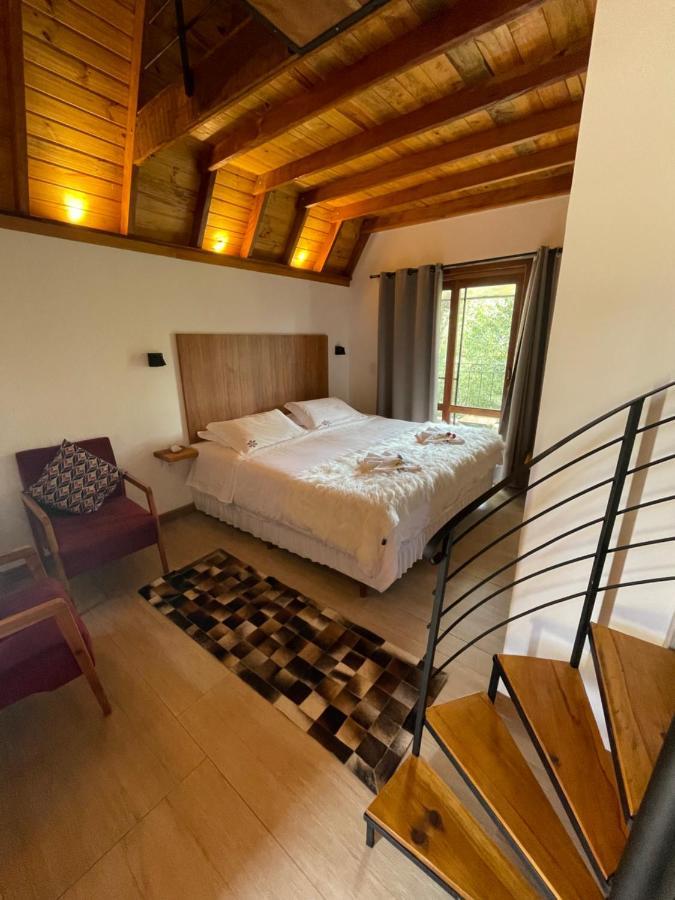 Villa Itália Chalé Santo Antônio do Pinhal Esterno foto